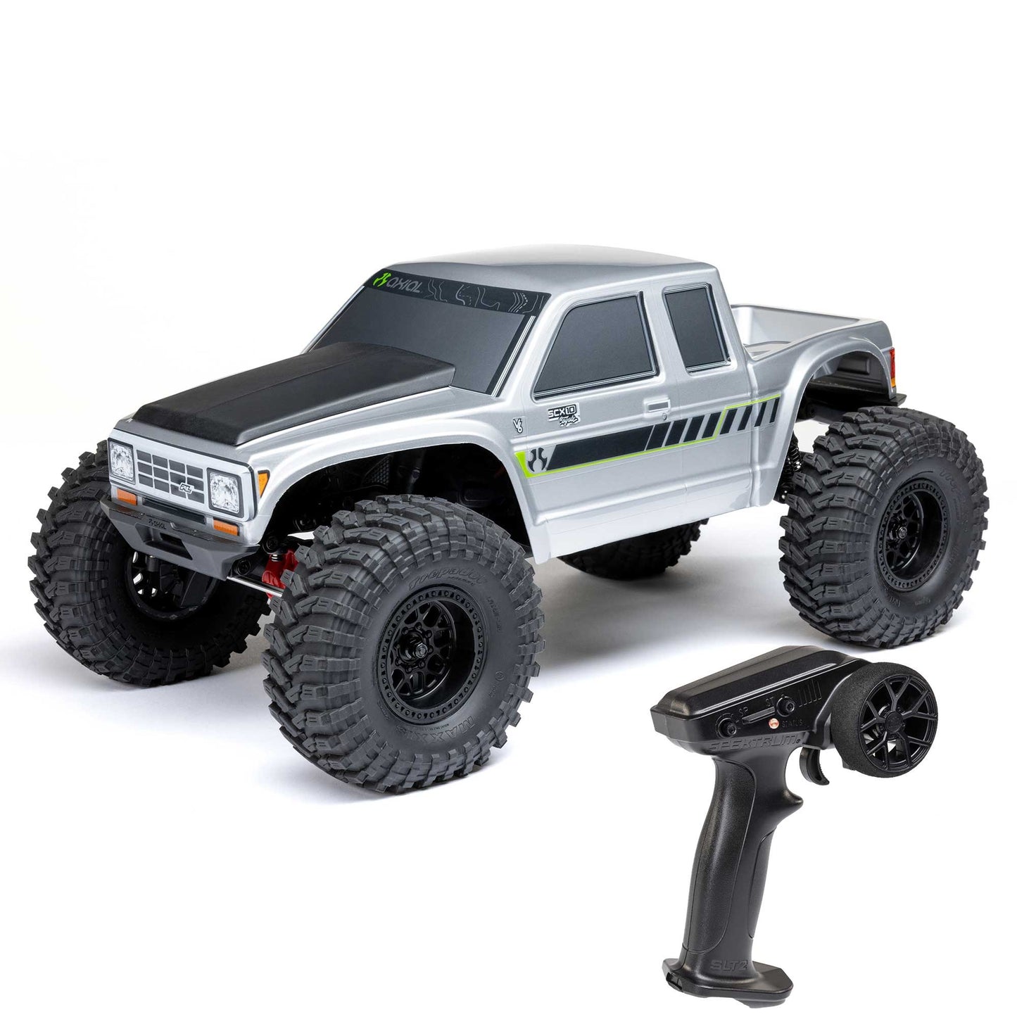 Axial 1/10 SCX10 III Coyote Brushed 4X4 RTR - Silver AXI-2036T1