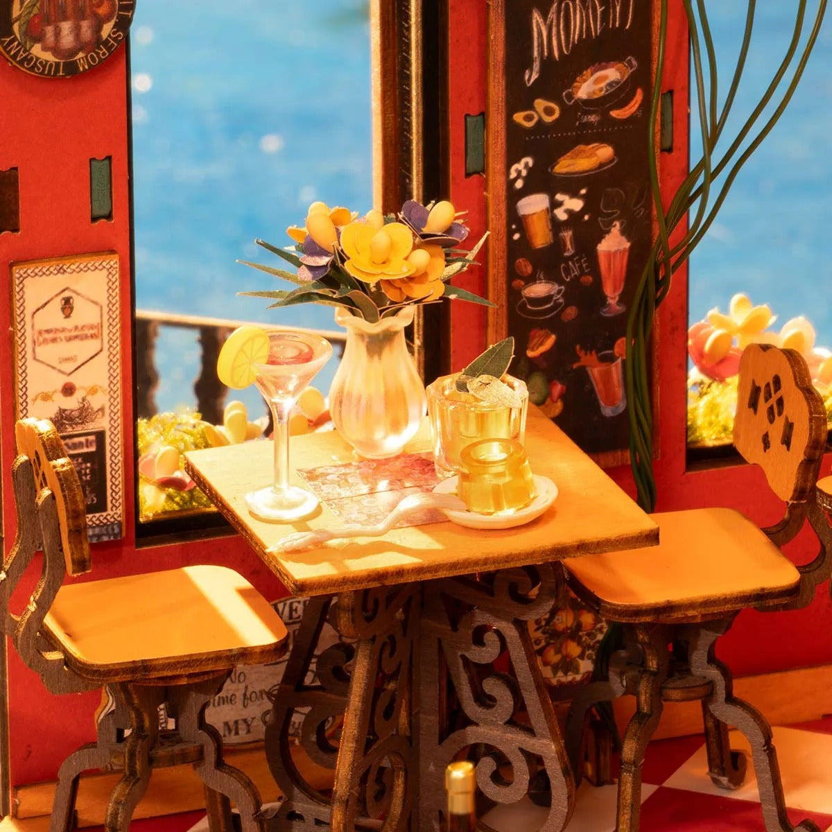 Rolife DIY Miniature House - Cheers Bar & Dining DG173
