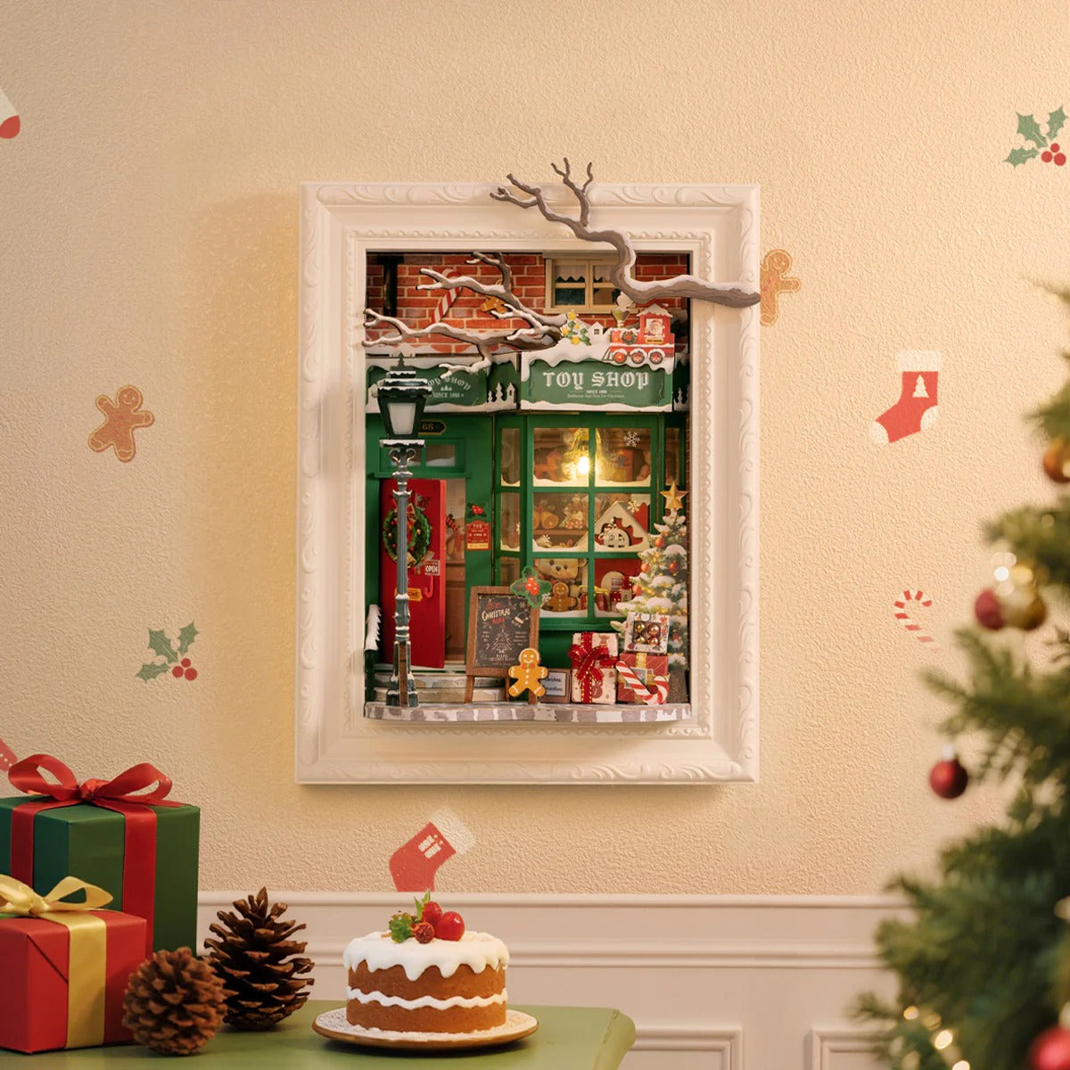 Rolife Santa's Toy Shop 3D Wooden Puzzle DP006