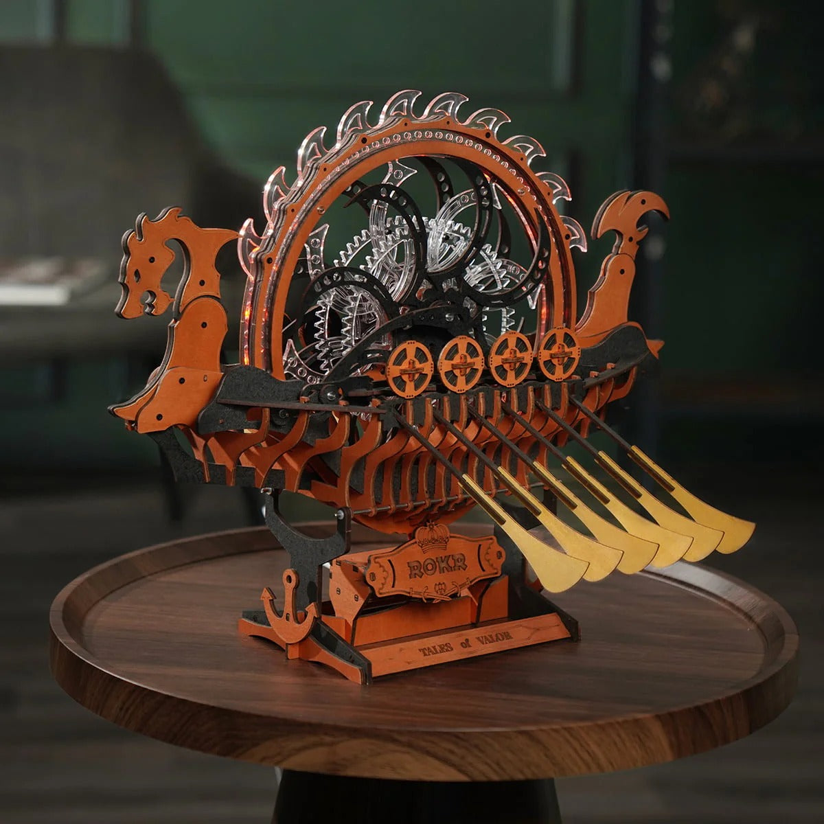 ROKR Dragon-Boat 3D Wooden Puzzle LK802