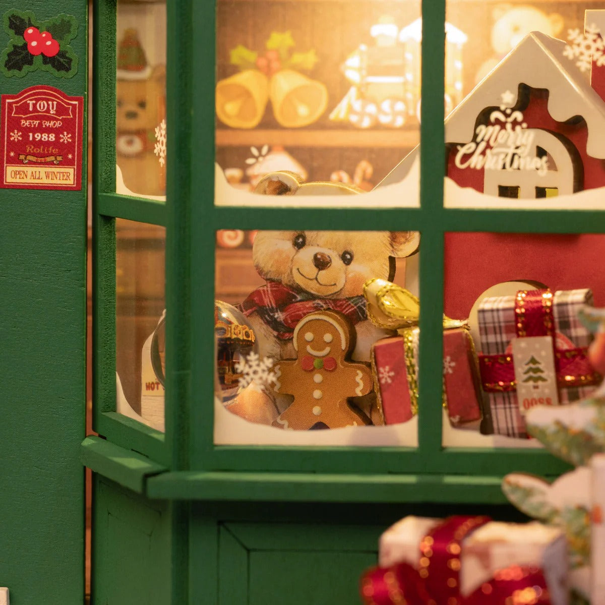 Rolife Santa's Toy Shop 3D Wooden Puzzle DP006