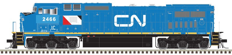 DCC Atlas HO DASH 8-40CW Locomotive Rd #2466