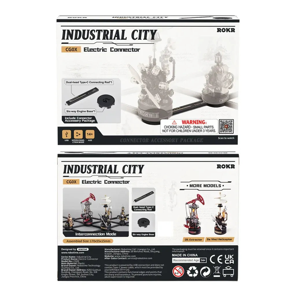 ROKR Industrial City Electric Connector CG0X