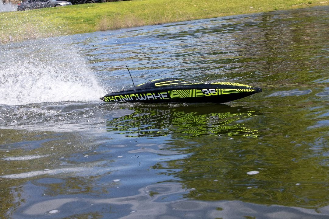 Pro Boat Sonicwake 36" V3, Self-Righting V-Hull RTR - Black PRB-2171T1