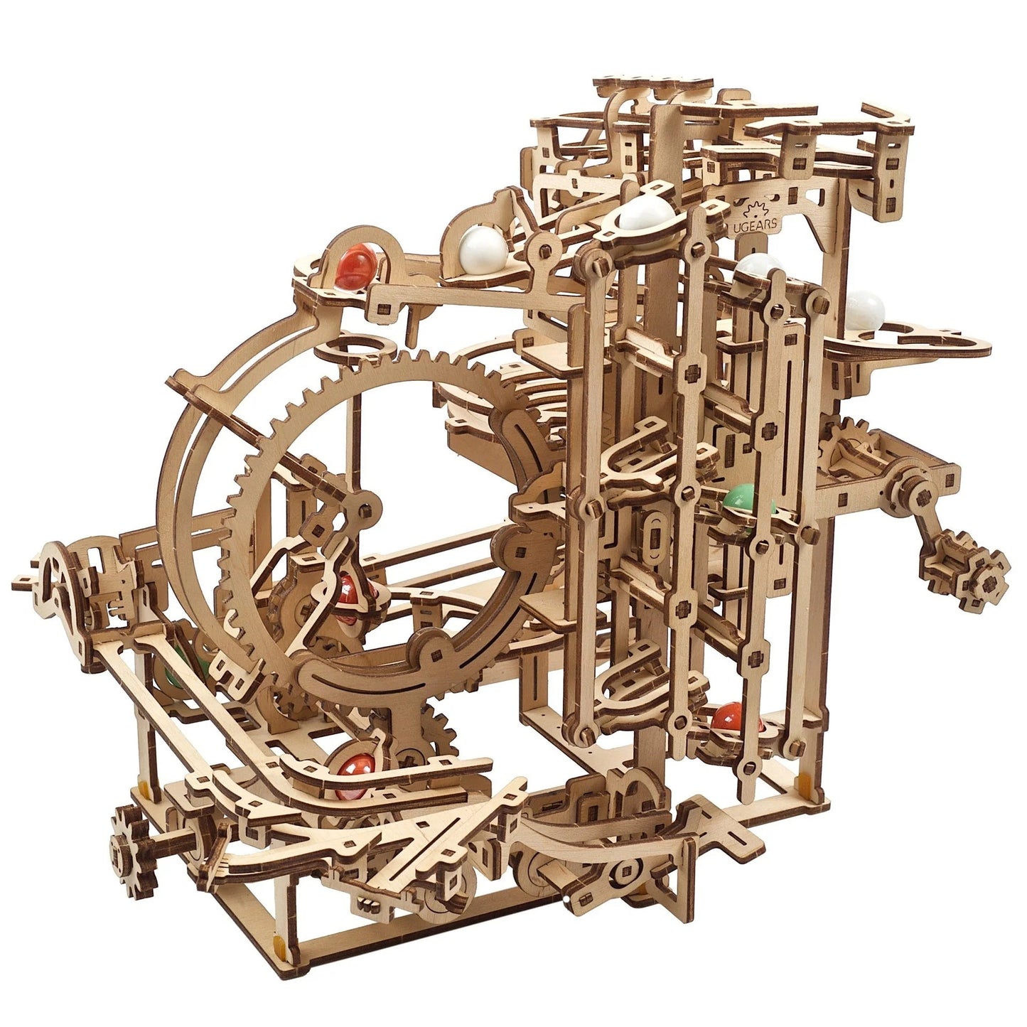 Ugears Marble Run Stepped Hoist - 355 Pieces