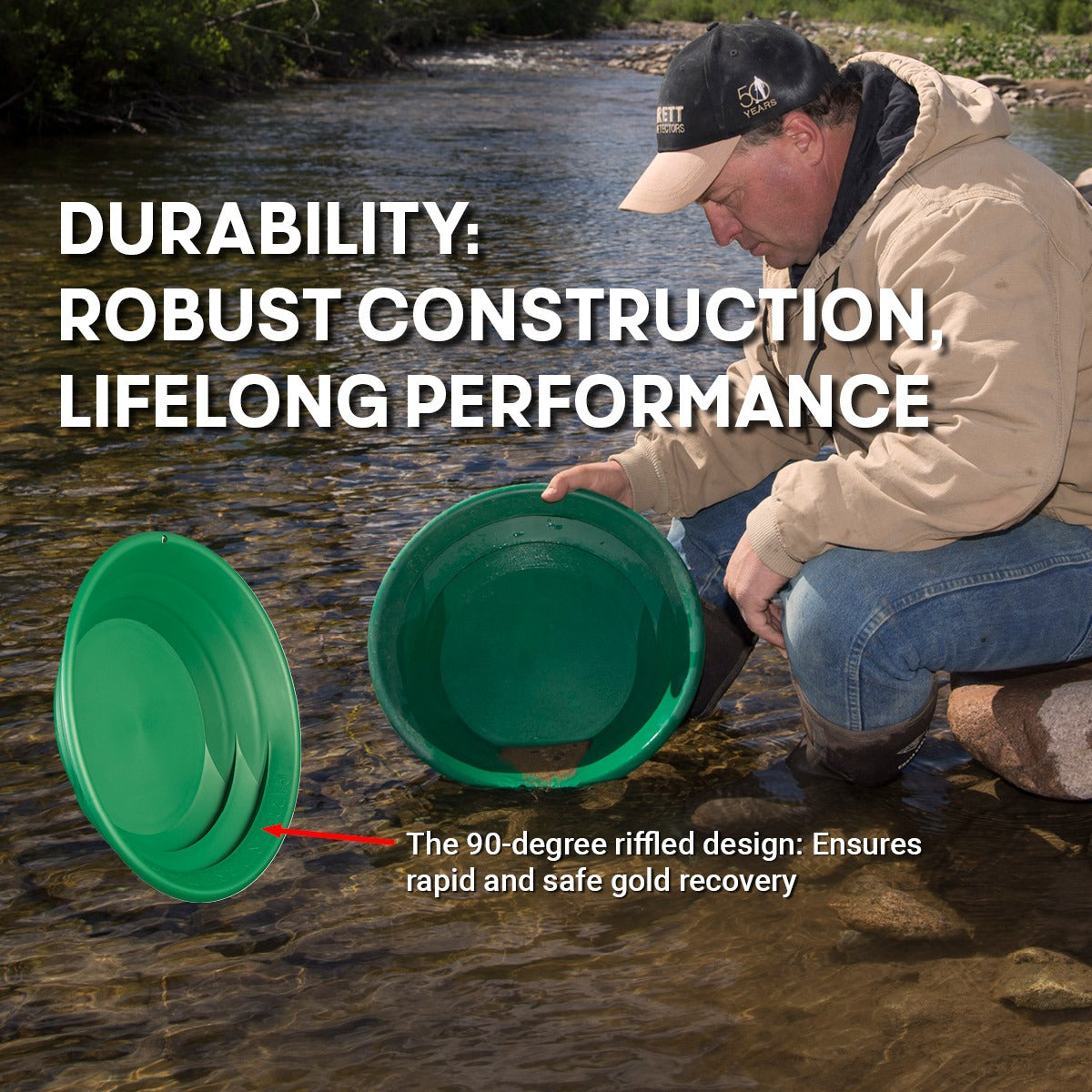 Garrett Deluxe Gold Pan Kit GAR1651410