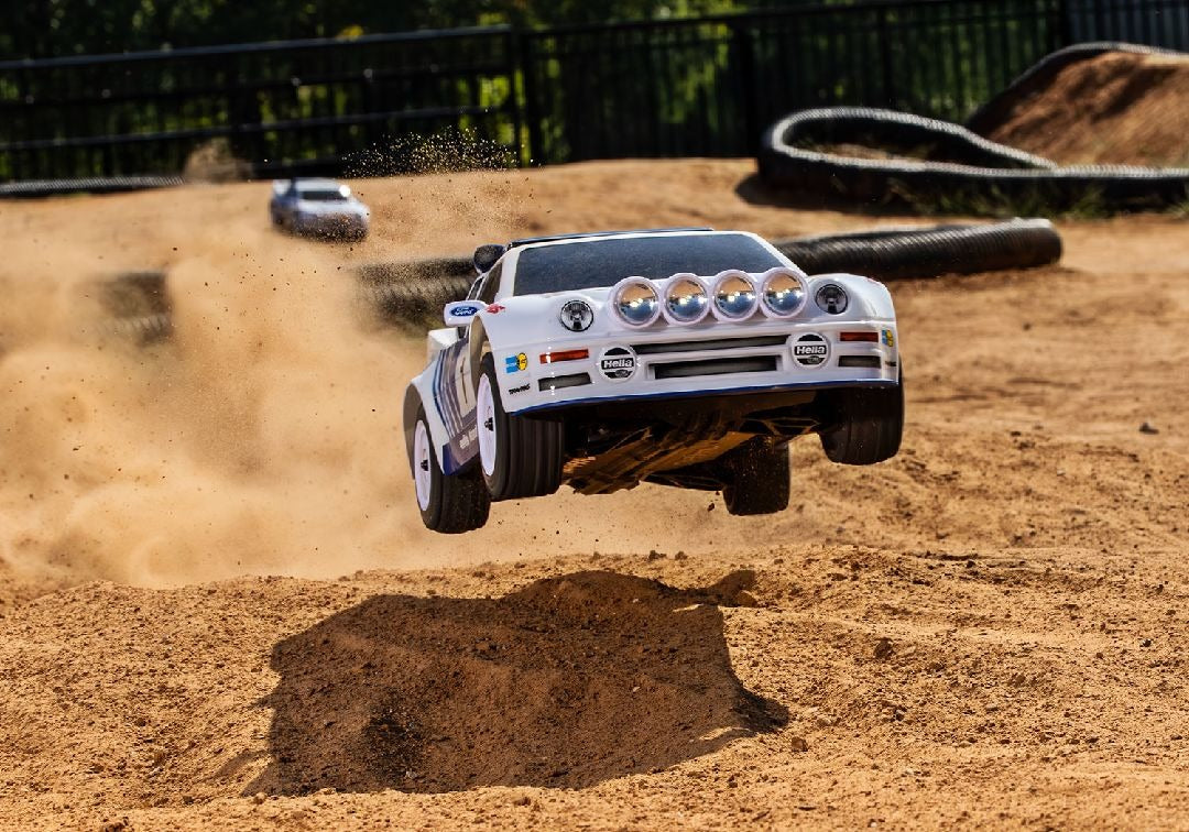 Traxxas 1/16 RS200 Mini Rally VXL-3S 4x4 RTR - White (B&C Incl)