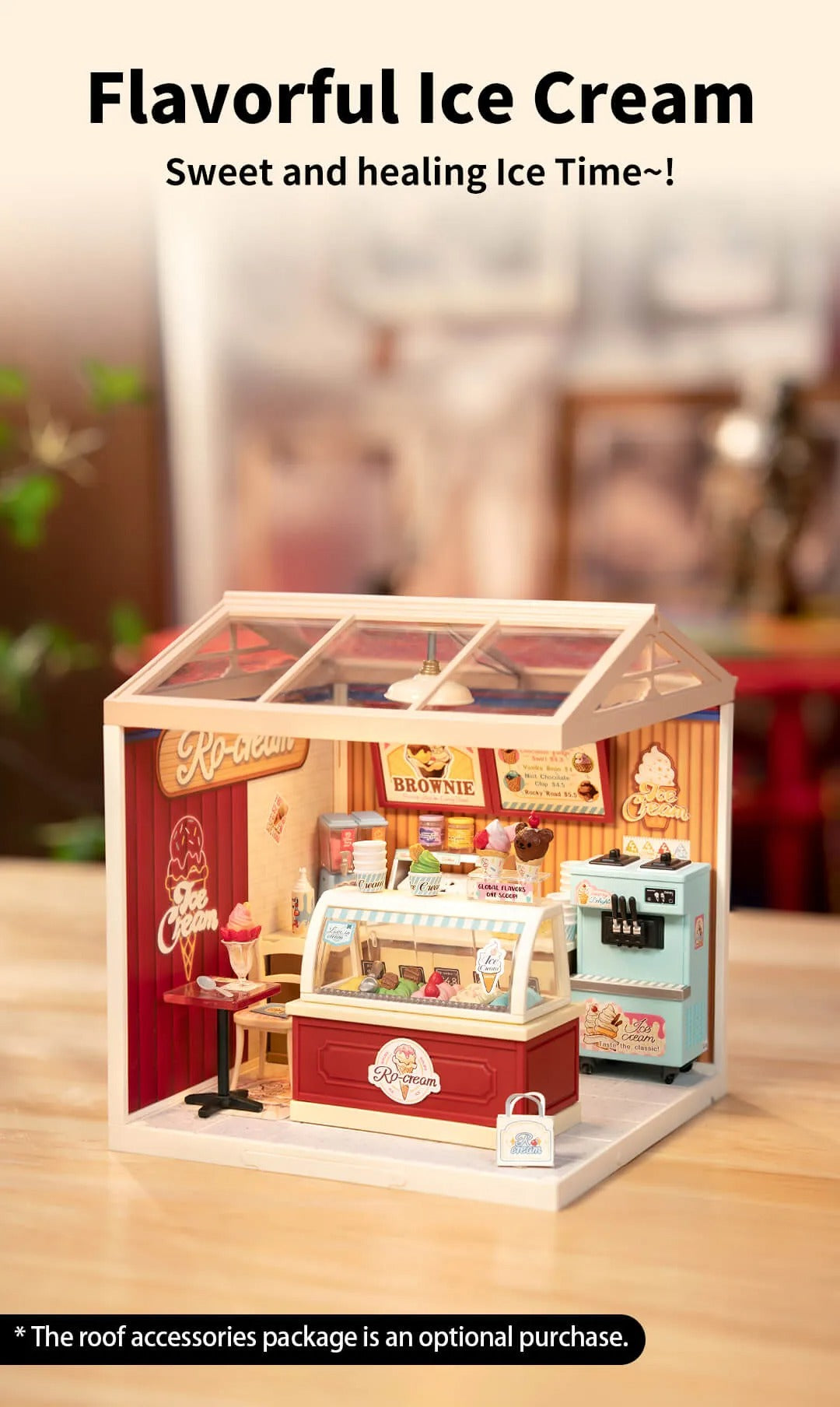 Rolife Super Creator Miniature House- Flavorful Ice Cream DW018B