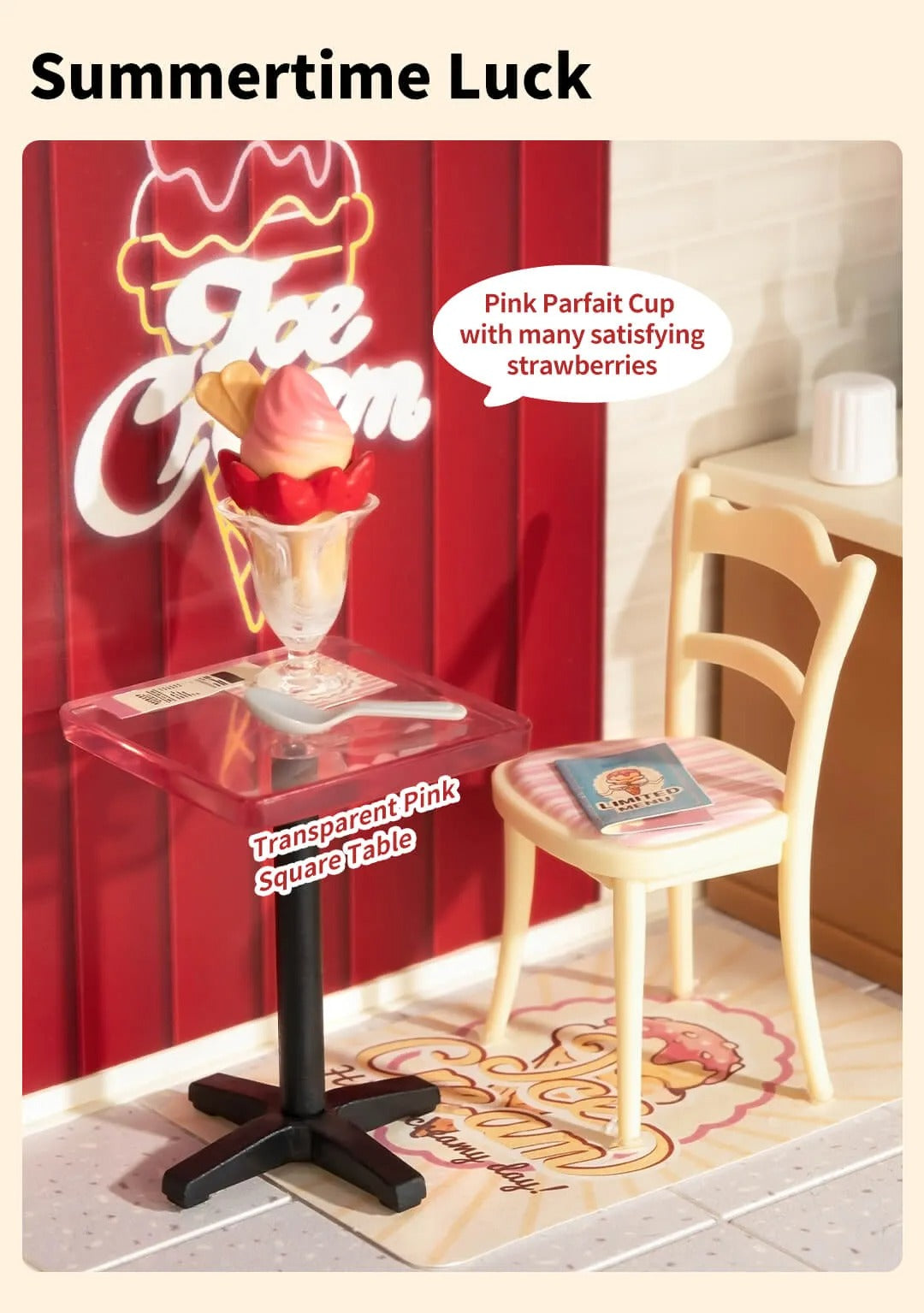 Rolife Super Creator Miniature House- Flavorful Ice Cream DW018B