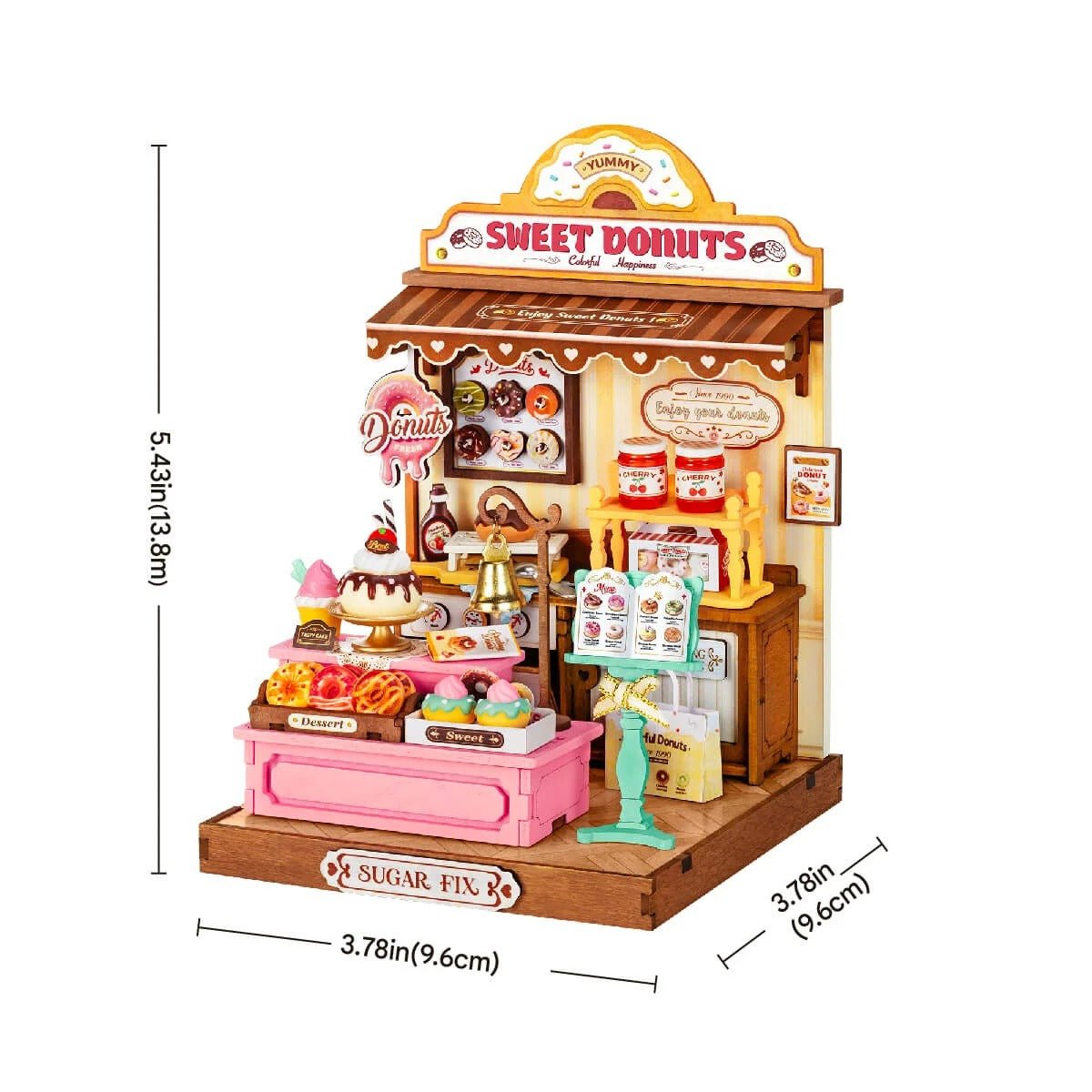 Rolife Sweetie's Donut Shop DIY Miniature House DS051