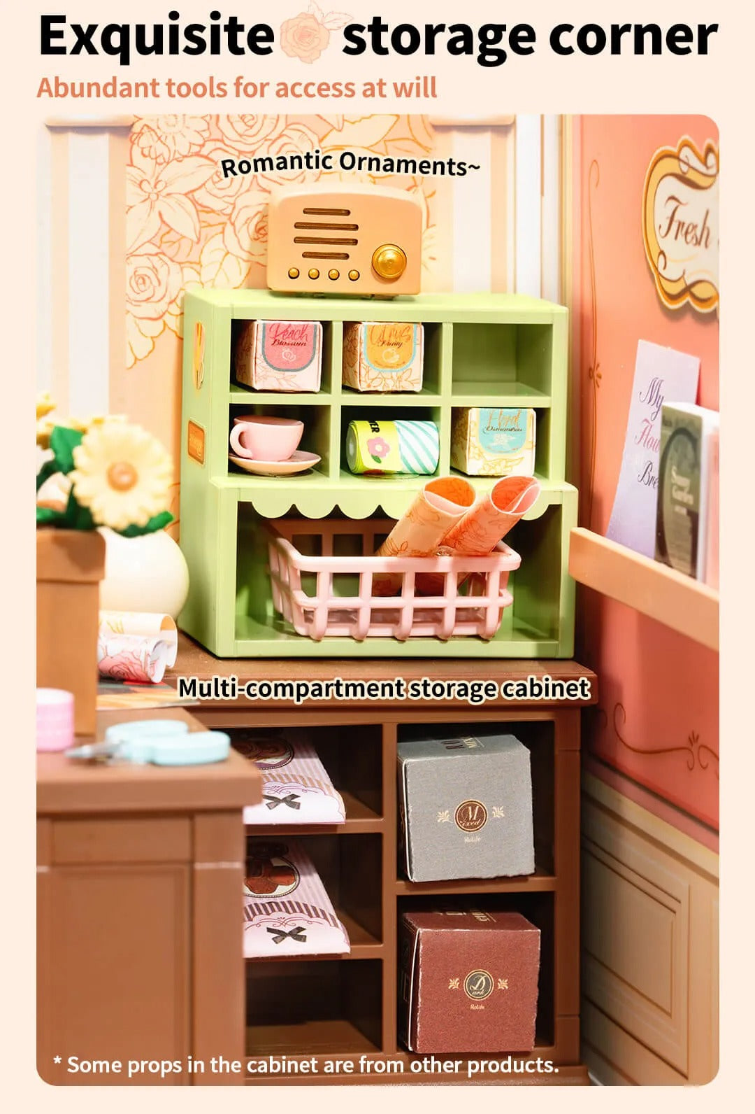 Rolife Super Creator Miniature House - Fresh Flower Shop DW017B