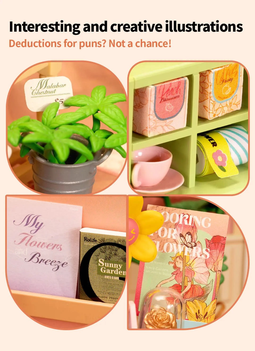 Rolife Super Creator Miniature House - Fresh Flower Shop DW017B