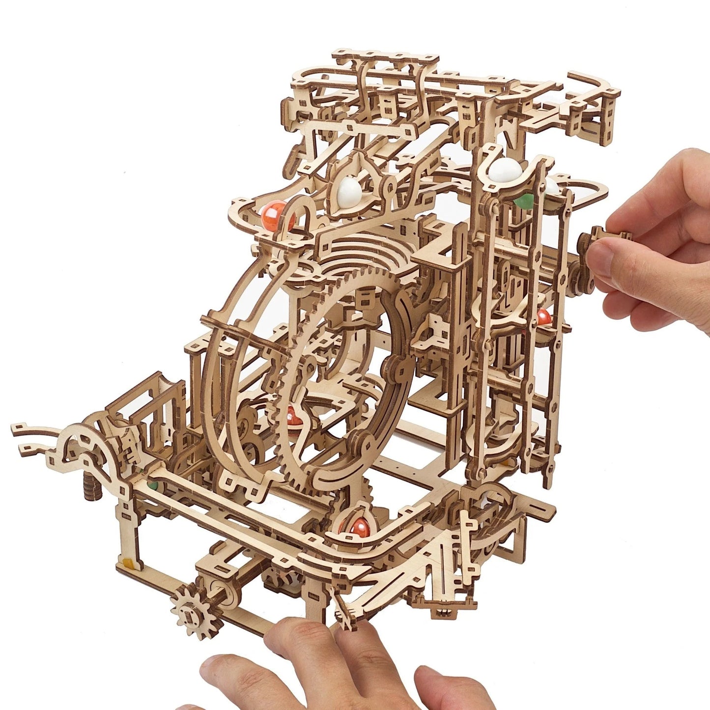 Ugears Marble Run Stepped Hoist - 355 Pieces