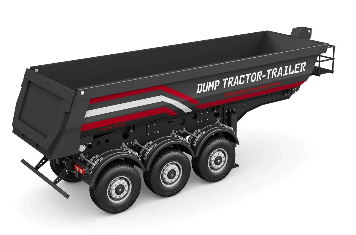 KABOLITE K770S 3x AXLE METAL TRAILER - BLACK