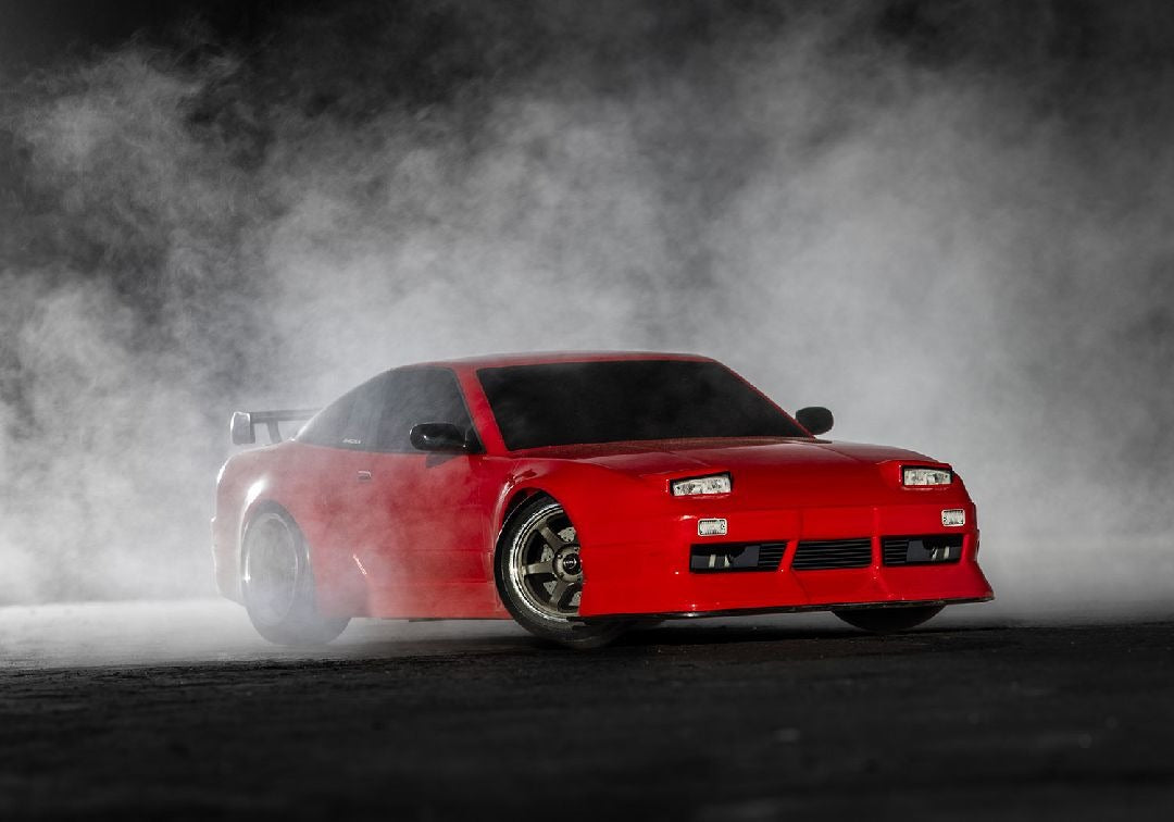 Traxxas 1/10 4-Tec Drift Nissan 240SX RWD RTR - Red TRA105247-4RED