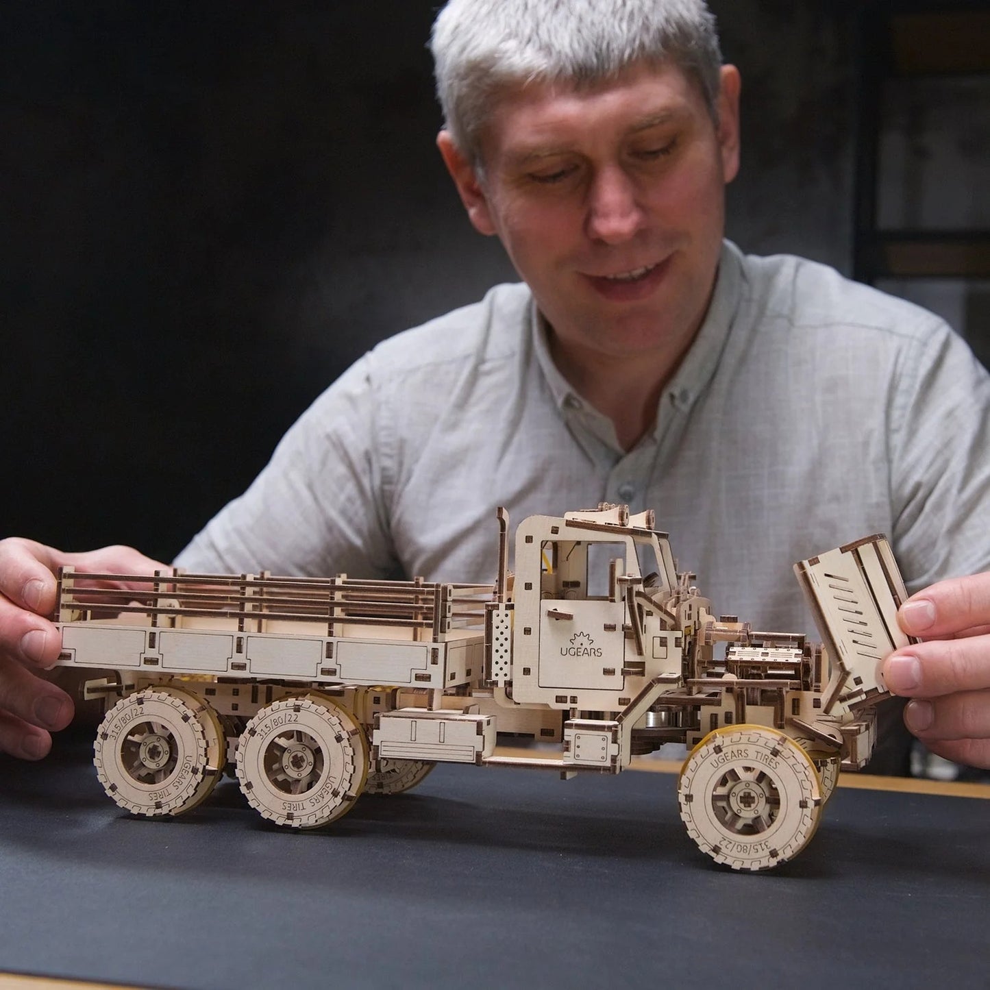 UGears Cargo Truck (New Model) - 550 Pieces