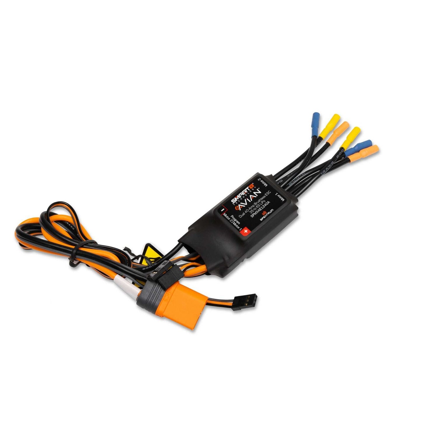Avian Dual 40A Smart Lite ESC; 3S-6S; IC5 SPMXAE1240A