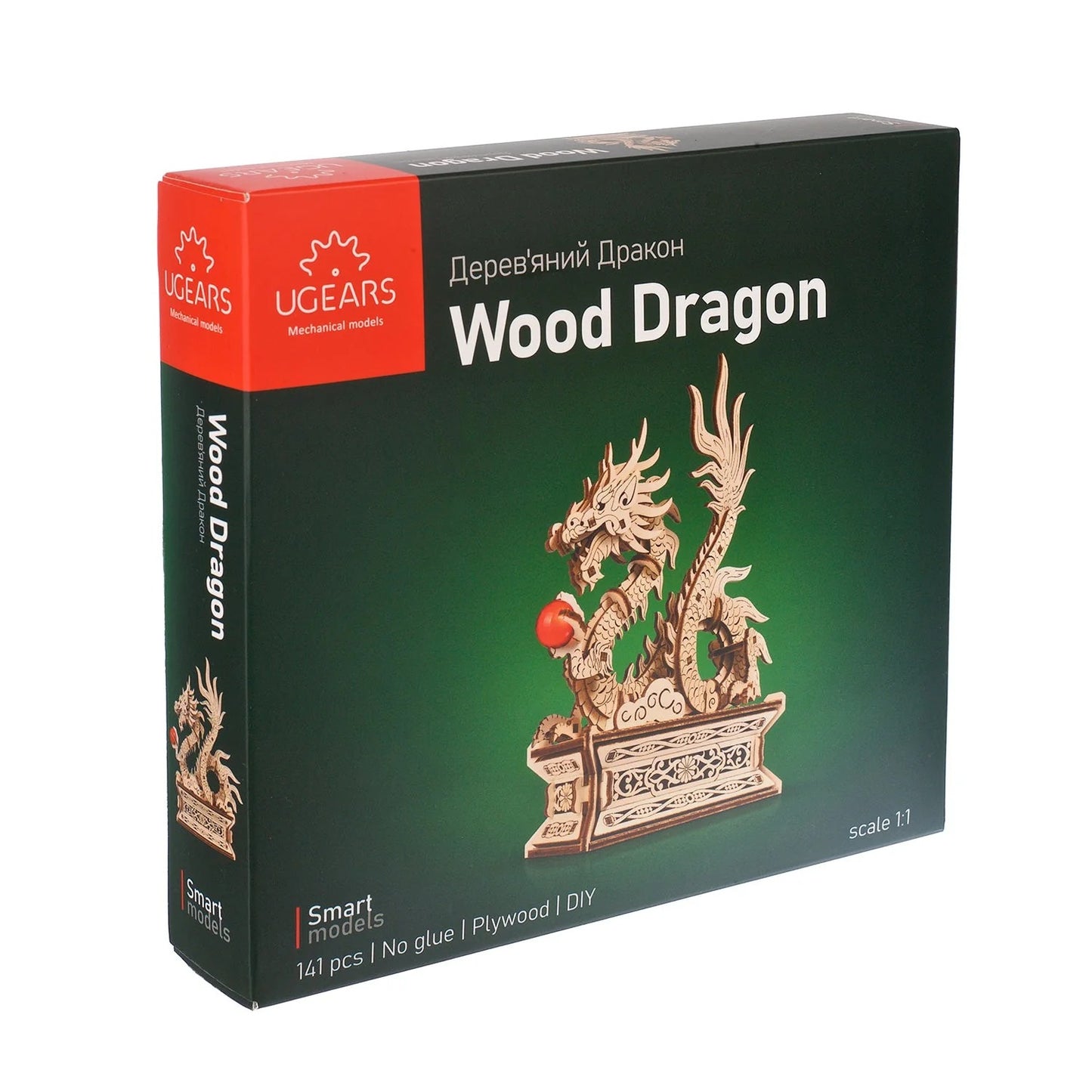 UGears Wooden Dragon - 141 Pieces