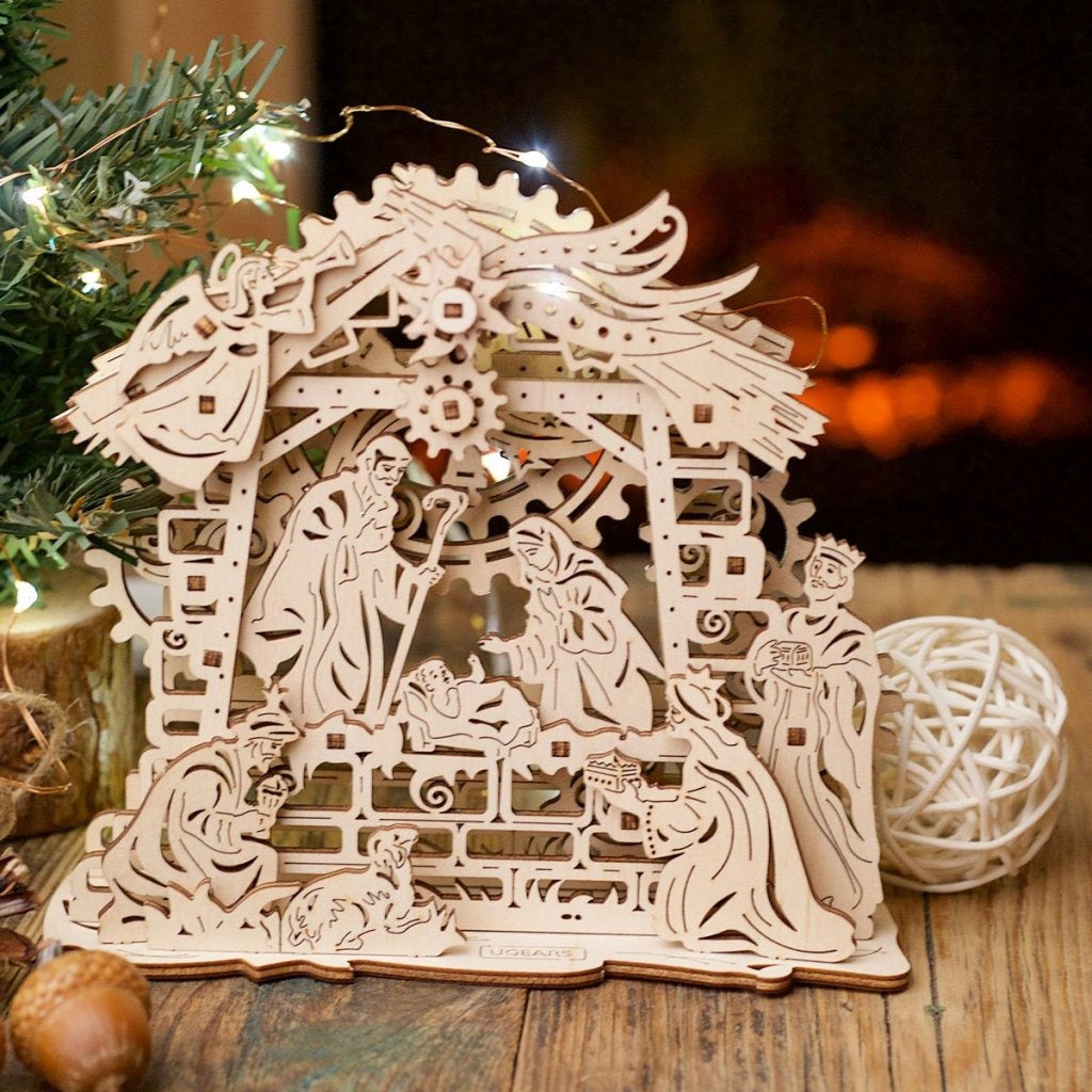 UGears Nativity Scene - 59 Pieces (Easy)