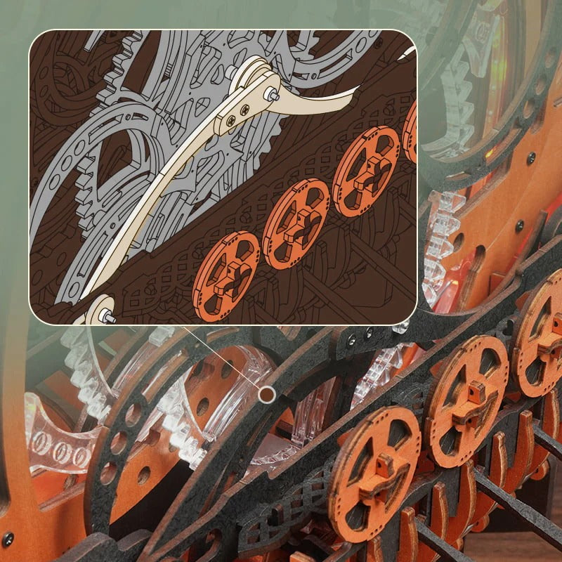 ROKR Dragon-Boat 3D Wooden Puzzle LK802
