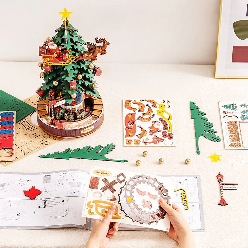 Rolife Christmas Melody Tree Music Dreamer.