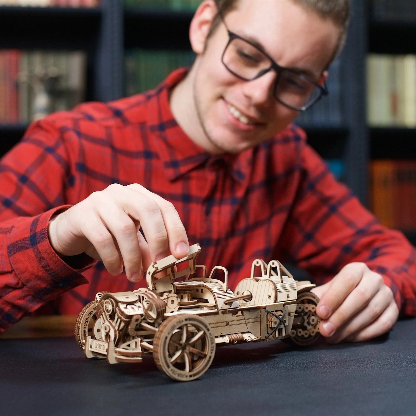 Ugears Three-wheeler UGR-S - 457 Pieces (Advanced)