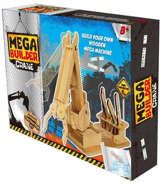 Pathfinders Wooden Mega Crane Building Set