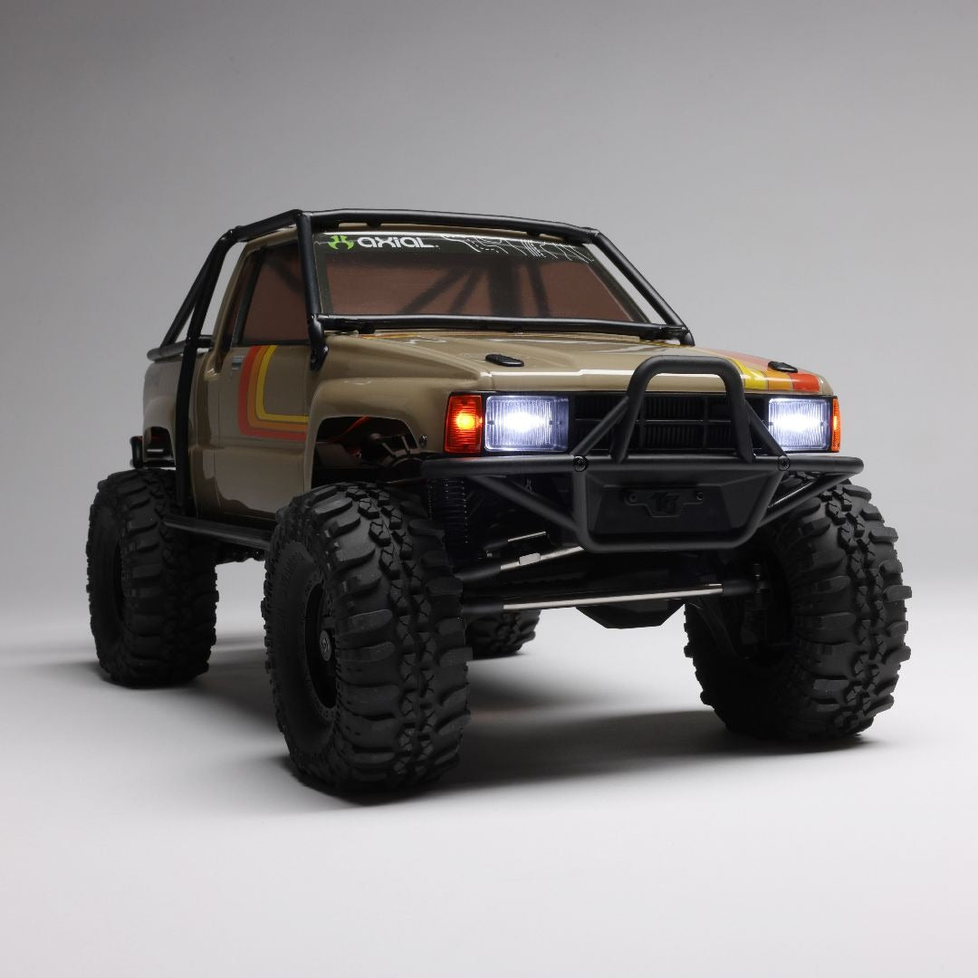 Axial 1/10 SCX10 III 1987 Toyota SR5 Brushed 4x4 RTR - Tan