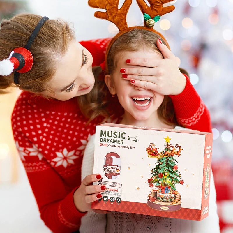 Rolife Christmas Melody Tree Music Dreamer.