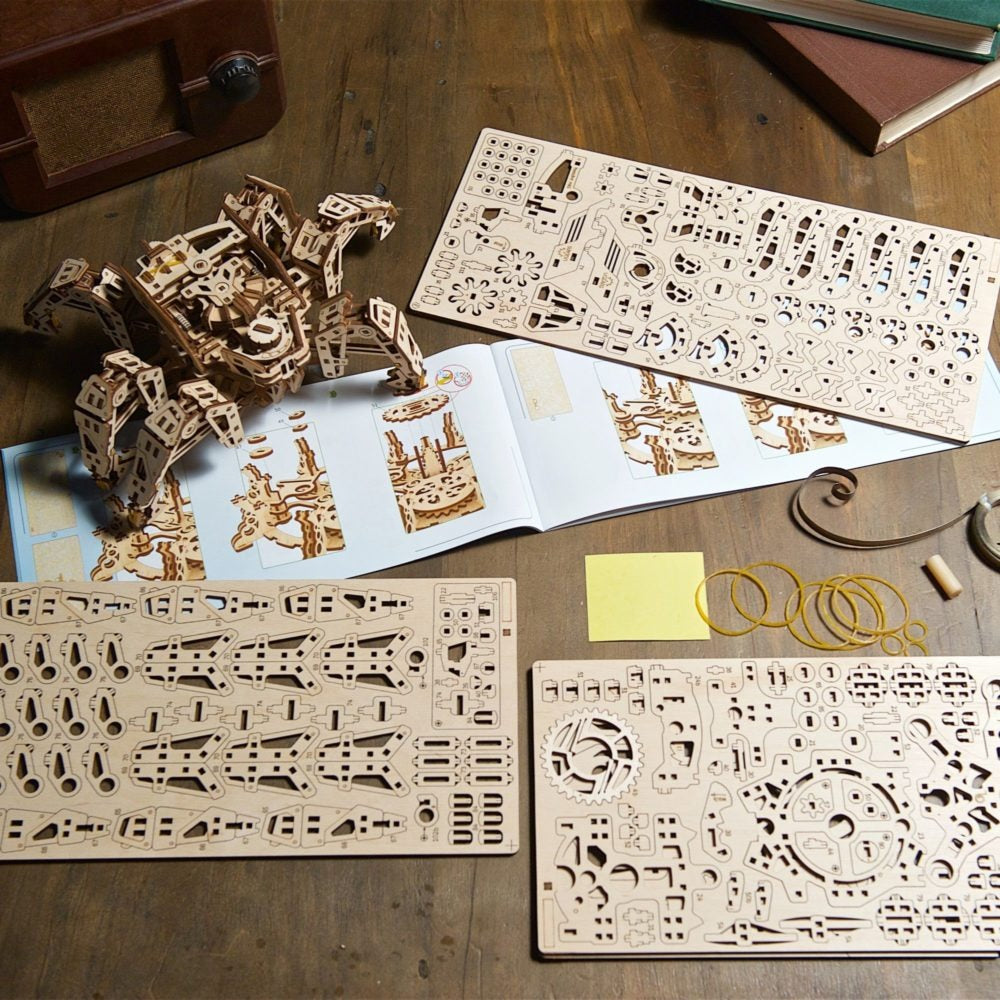 Ugears Hexapod Explorer - 388 Pieces
