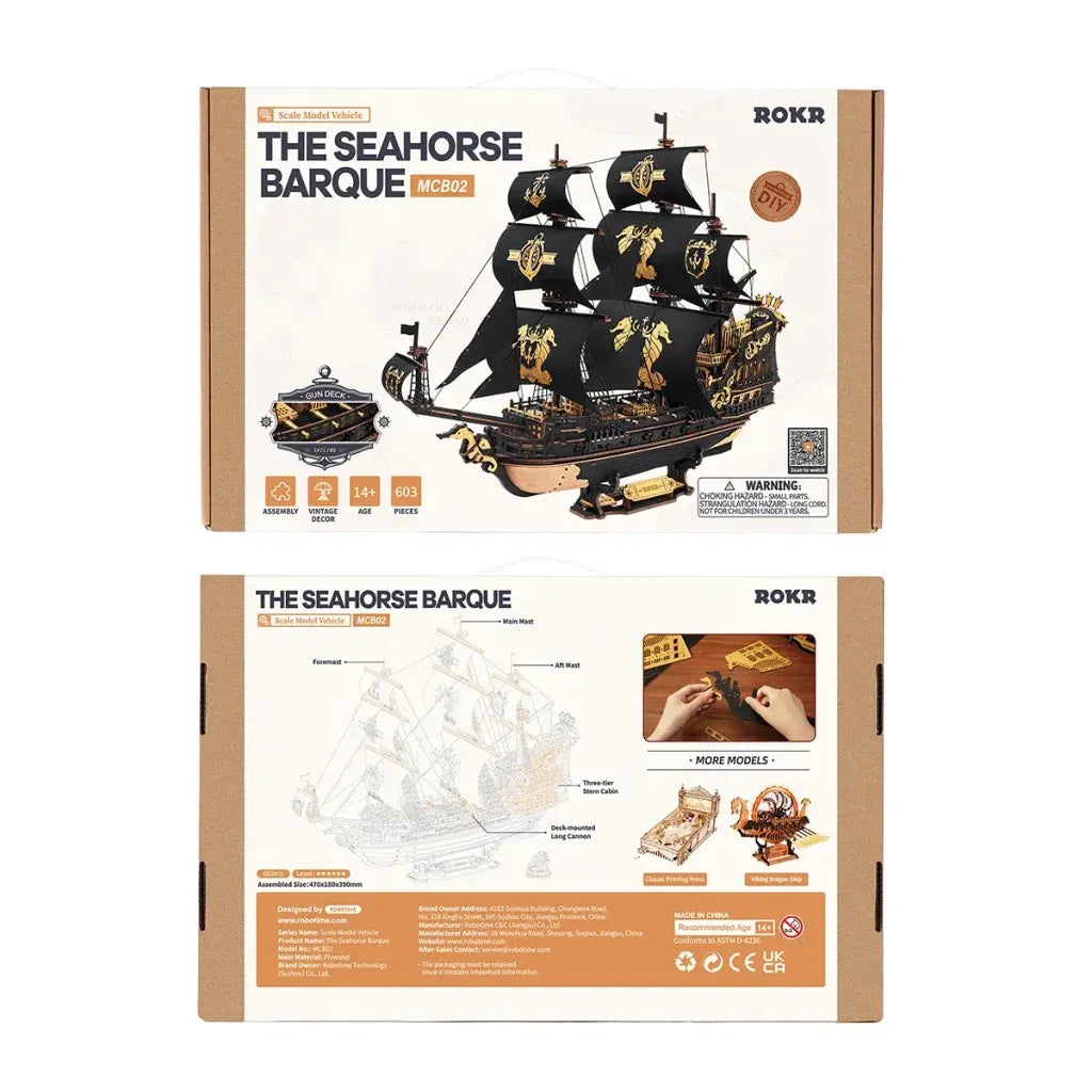 ROKR Seahorse Barque MCB02