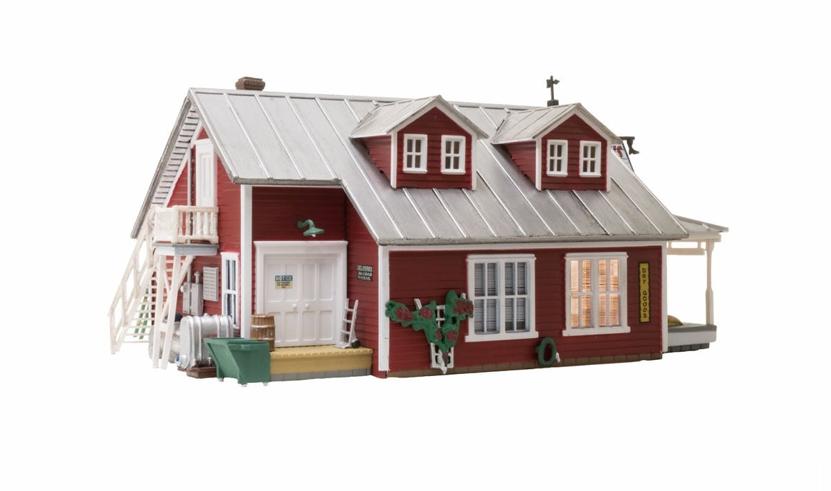 COUNTRY STORE EXPANSION (LIT) (HO) Structure SCALE WOO5031