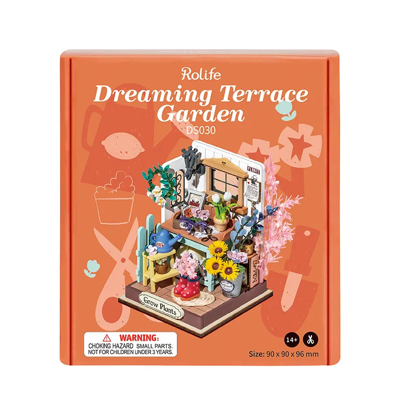 Rolife Dreaming Terrace Garden Miniature Doll House DS030