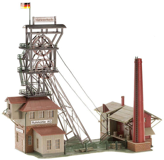 Faller Marienschacht Mine-Headgear – HO Scale Model Kit 130945