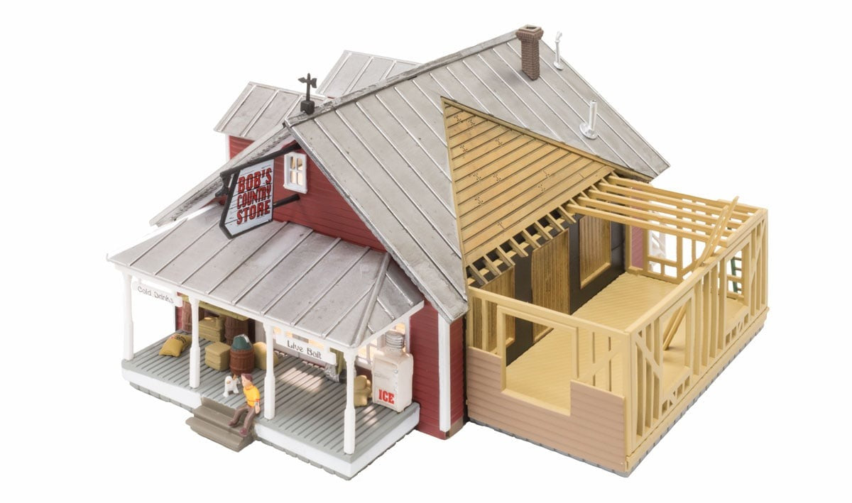 COUNTRY STORE EXPANSION (LIT) (HO) Structure SCALE WOO5031