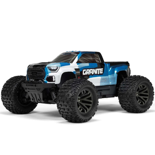 Arrma 1/10 GRANITE BLX 4x4 Monster Truck RTR - Blue ARA4302V4T1