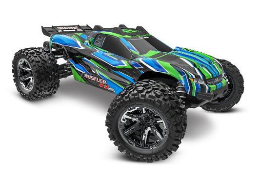 Traxxas 1/10 Rustler VXL 4x4 RTR - Green TRA67376-4GREEN