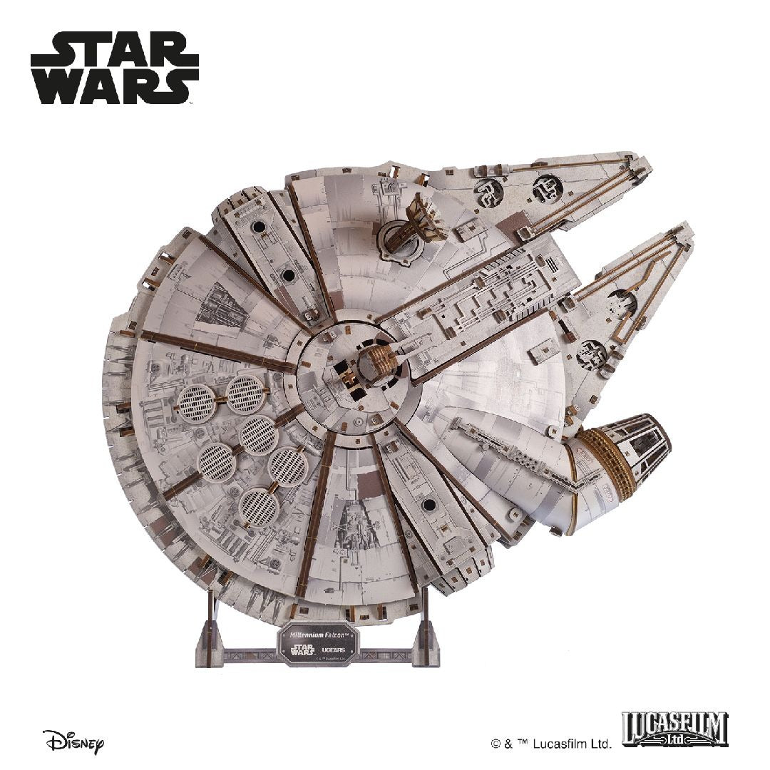 UGears Scale Millennium Falcon™ - 1235 Pieces (Advanced)