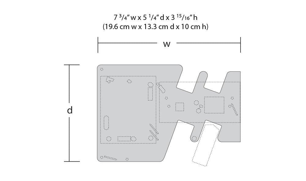 DRIVE 'n DINE (LIT) (HO) Structure SCALE WOO5029