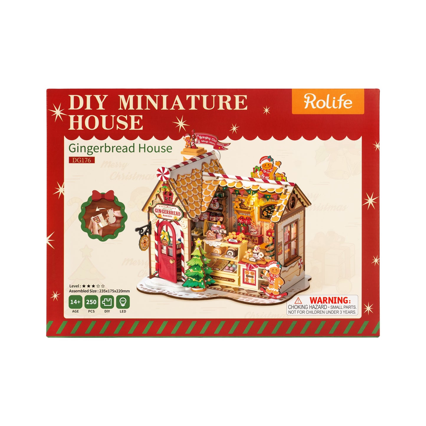 Rolife Gingerbread House DG176
