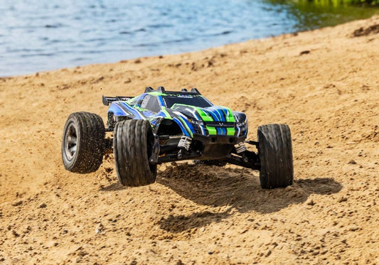 Traxxas 1/10 Rustler VXL 4x4 RTR - Green TRA67376-4GREEN