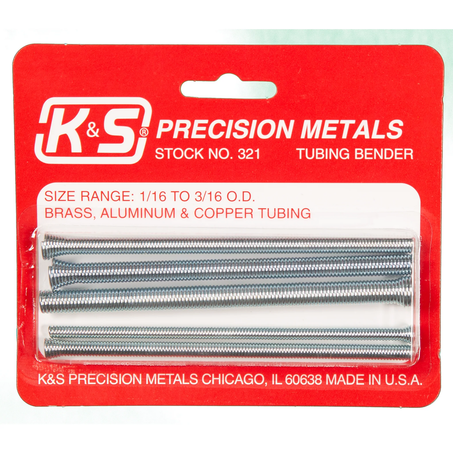 K&S Metal Tube Bender (5 Pieces)