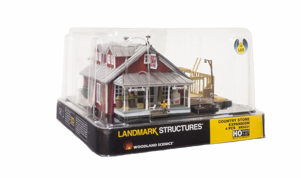 COUNTRY STORE EXPANSION (LIT) (HO) Structure SCALE WOO5031