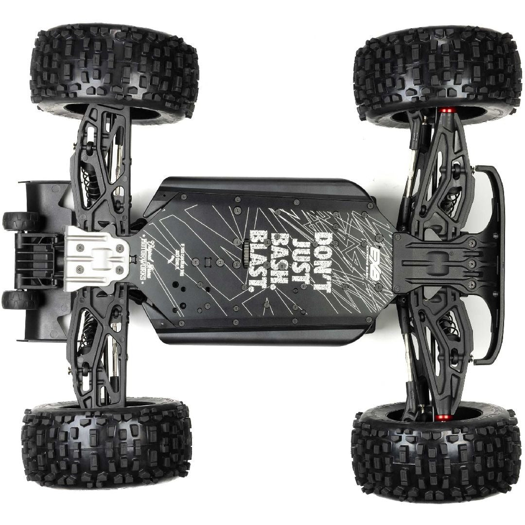 Arrma 1/8 NOTORIOUS BL-6s 4x4 Stunt Truck RTR - Blue