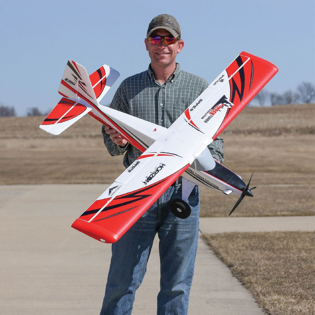 E-Flite Turbo Timber Evolution 1.5m Smart BNF Basic w / Floats