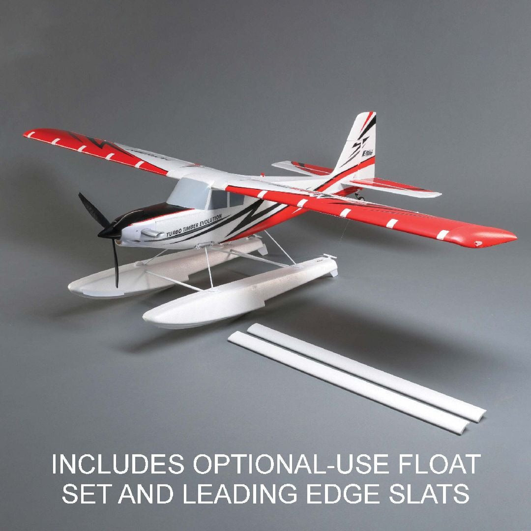 E-Flite Turbo Timber Evolution 1.5m Smart BNF Basic w / Floats
