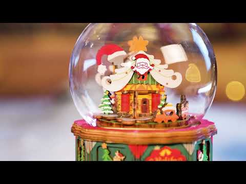 Rolife DIY Music Box - Christmas Town AM46