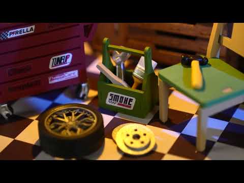 Rolife Garage Workshop DIY Miniature House Kit ROEDG165