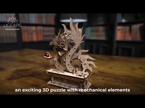 UGears Wooden Dragon - 141 Pieces