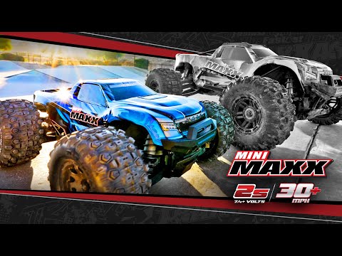 Traxxas Mini Maxx BL-2S - Black TRA107154-1BLACK